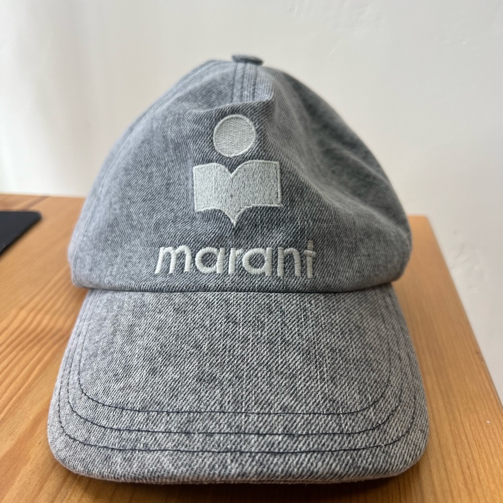 Isabel Marant Tyron Baseball Cap, Gray